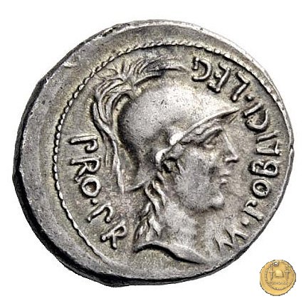 469/1 - denario Cn. Pompeius / M. Publicius 46-45 BC (Spagna)