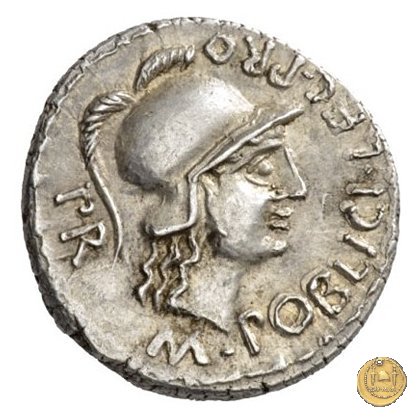 469/1 - denario Cn. Pompeius / M. Publicius 46-45 a.C. (Spagna)