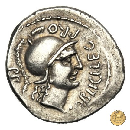 469/1 - denario Cn. Pompeius / M. Publicius 46-45 BC (Spagna)