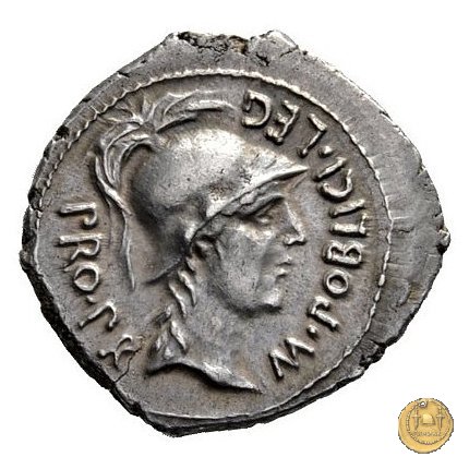 469/1 - denario Cn. Pompeius / M. Publicius 46-45 BC (Spagna)