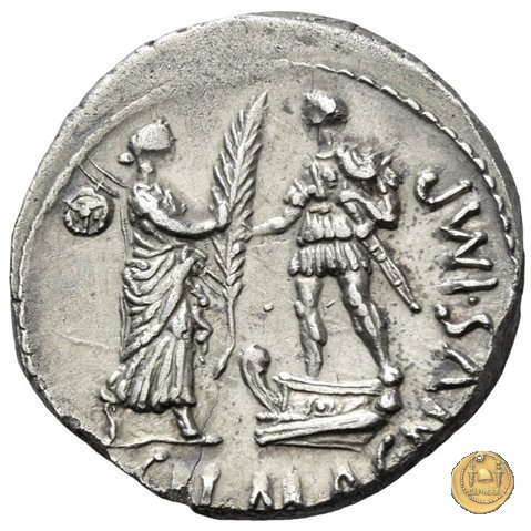 469/1 - denario Cn. Pompeius / M. Publicius 46-45 BC (Spagna)