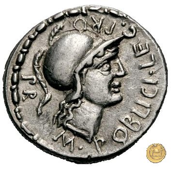 469/1 - denario Cn. Pompeius / M. Publicius 46-45 BC (Spagna)