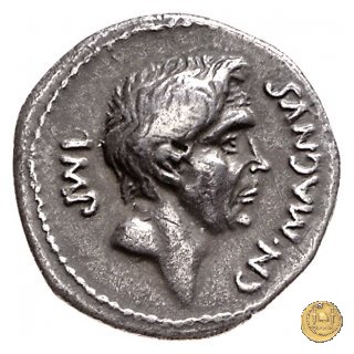 470/1a - denario Cn. Pompeius / M. Minatius Sabinus 46-45 BC (Spagna)