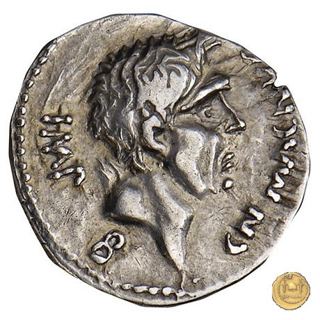 470/1b - denario Cn. Pompeius / M. Minatius Sabinus 46-45 BC (Spagna)