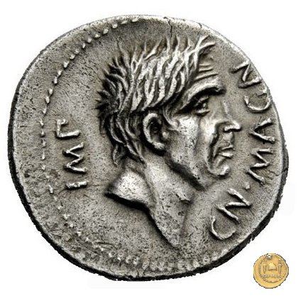 470/1b - denario Cn. Pompeius / M. Minatius Sabinus 46-45 BC (Spagna)