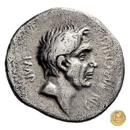 470/1d - denario Cn. Pompeius / M. Minatius Sabinus 46-45 BC (Spagna)