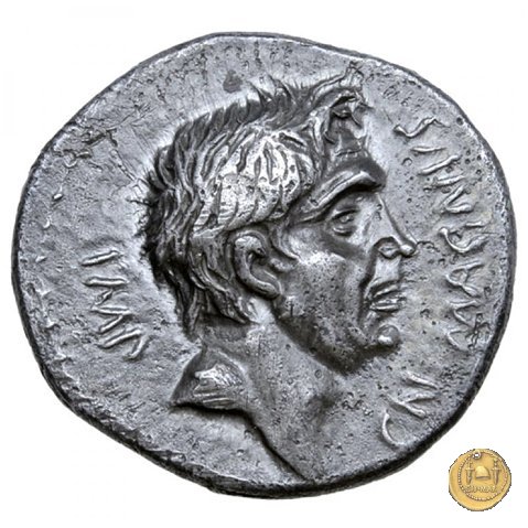 470/1d - denario Cn. Pompeius / M. Minatius Sabinus 46-45 a.C. (Spagna)