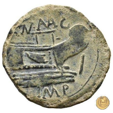 471/1 - asse Cn. Pompeius 46-45 BC (Spagna)