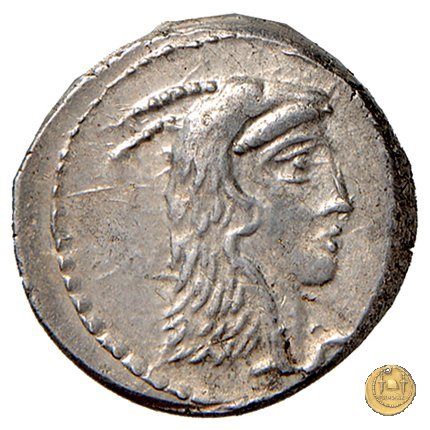 472/1 - denario L. Papius Celsus 45 BC (Roma)