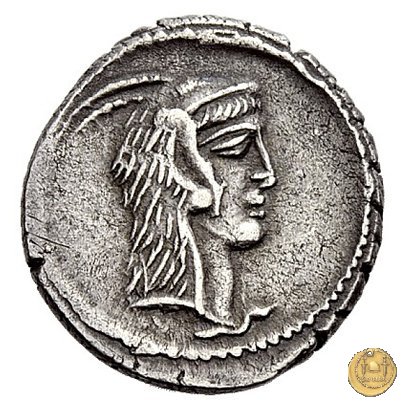 472/1 - denario L. Papius Celsus 45 a.C. (Roma)