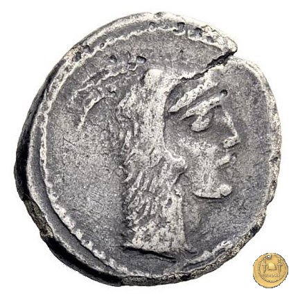 472/1 - denario L. Papius Celsus 45 BC (Roma)