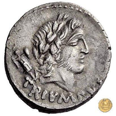 472/2 - denario L. Papius Celsus 45 BC (Roma)