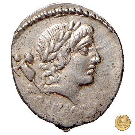 472/2 - denario L. Papius Celsus 45 a.C. (Roma)