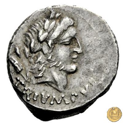 472/2 - denario L. Papius Celsus 45 BC (Roma)