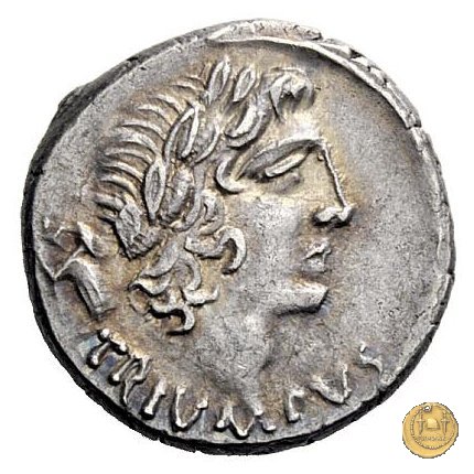 472/2 - denario L. Papius Celsus 45 BC (Roma)