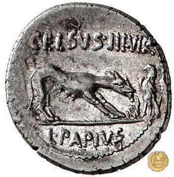 472/2 - denario L. Papius Celsus 45 BC (Roma)