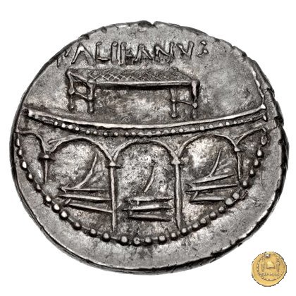 473/1 - denario L. Lollius Palicanus 45 BC (Roma)