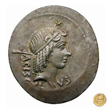 474/1 - denario L. Valerius Acisculus 45 BC (Roma)