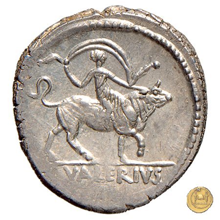 474/1 - denario L. Valerius Acisculus 45 BC (Roma)