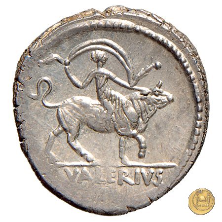 474/1 - denario L. Valerius Acisculus 45 BC (Roma)