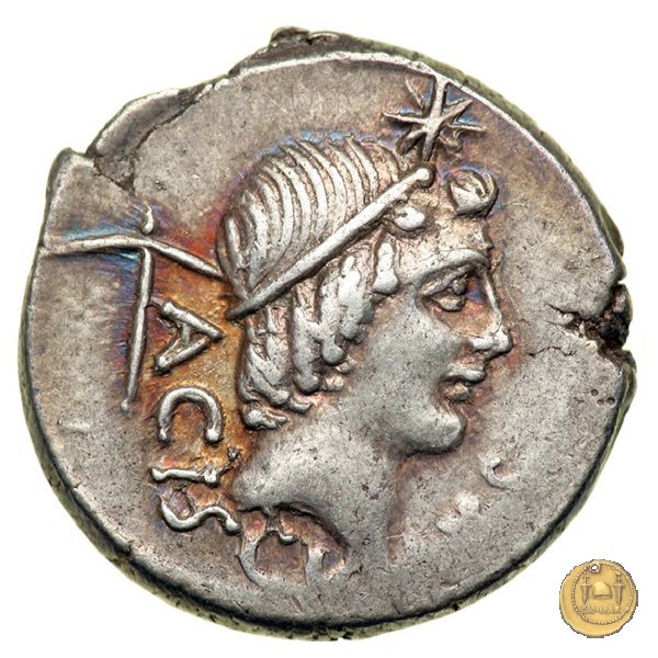 474/1 - denario L. Valerius Acisculus 45 BC (Roma)