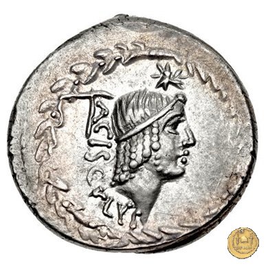 474/1 - denario L. Valerius Acisculus 45 BC (Roma)