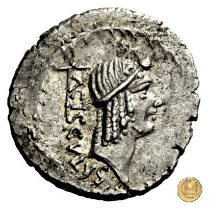 474/1 - denario L. Valerius Acisculus 45 BC (Roma)