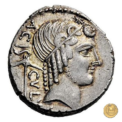 474/1 - denario L. Valerius Acisculus 45 BC (Roma)