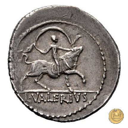 474/1 - denario L. Valerius Acisculus 45 BC (Roma)
