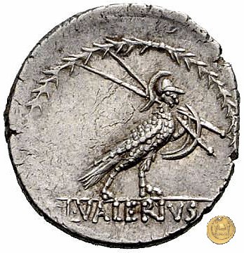 474/2 - denario L. Valerius Acisculus 45 a.C. (Roma)