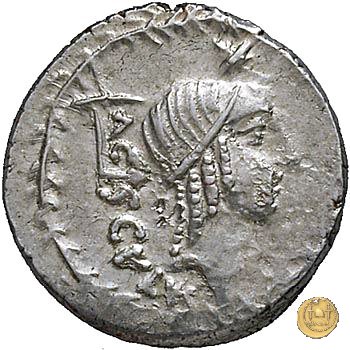474/2 - denario L. Valerius Acisculus 45 a.C. (Roma)