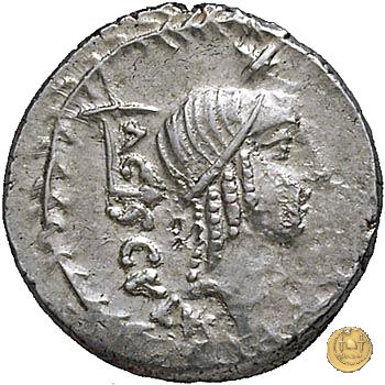 474/2 - denario L. Valerius Acisculus 45 BC (Roma)