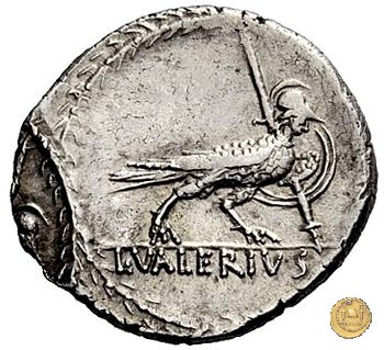 474/2 - denario L. Valerius Acisculus 45 a.C. (Roma)