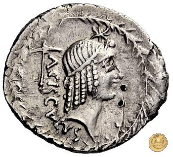 474/2 - denario L. Valerius Acisculus 45 BC (Roma)