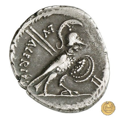 474/2 - denario L. Valerius Acisculus 45 BC (Roma)