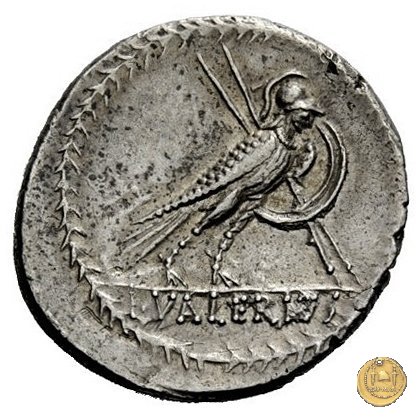 474/2 - denario L. Valerius Acisculus 45 BC (Roma)