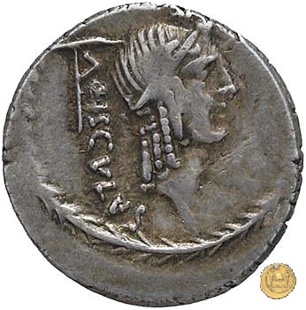 474/3 - denario L. Valerius Acisculus 45 a.C. (Roma)