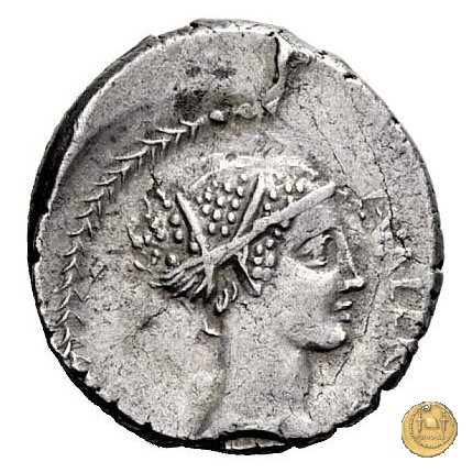 474/3 - denario L. Valerius Acisculus 45 BC (Roma)