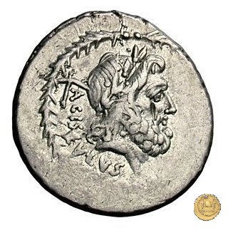 474/4 - denario L. Valerius Acisculus 45 BC (Roma)