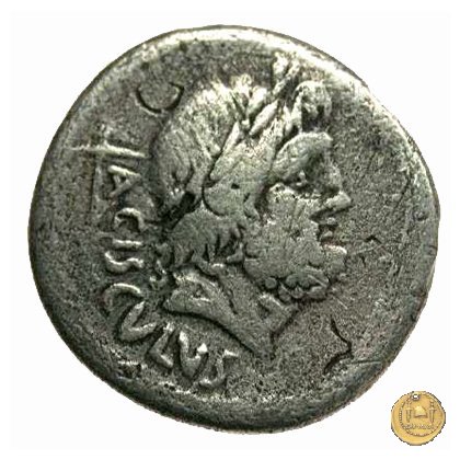 474/4 - denario L. Valerius Acisculus 45 BC (Roma)