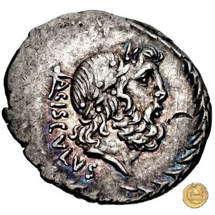 474/4 - denario L. Valerius Acisculus 45 BC (Roma)