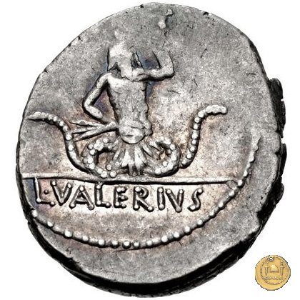 474/4 - denario L. Valerius Acisculus 45 BC (Roma)