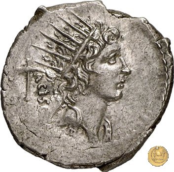 474/5 - denario L. Valerius Acisculus 45 BC (Roma)