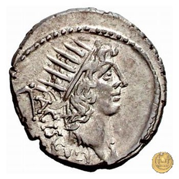 474/5 - denario L. Valerius Acisculus 45 BC (Roma)