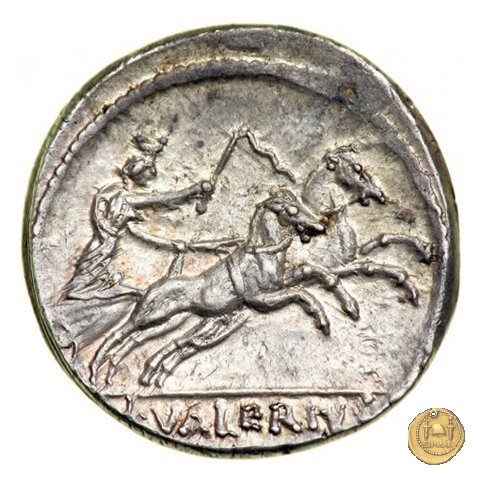 474/5 - denario L. Valerius Acisculus 45 BC (Roma)