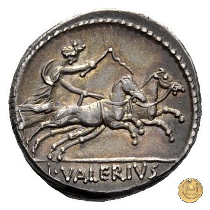 474/5 - denario L. Valerius Acisculus 45 BC (Roma)