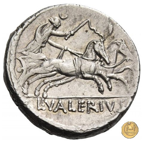 474/5 - denario L. Valerius Acisculus 45 BC (Roma)