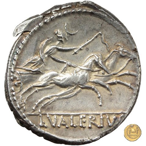 474/5 - denario L. Valerius Acisculus 45 BC (Roma)