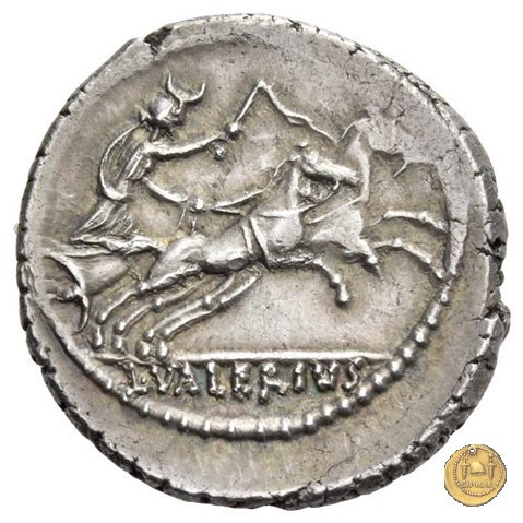 474/5 - denario L. Valerius Acisculus 45 BC (Roma)