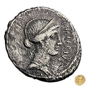 474 - denario L. Valerius Acisculus 45 BC (Roma)